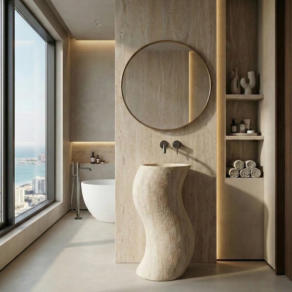 Lavabo monolitico REA Melody