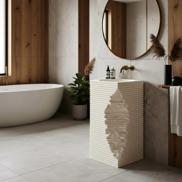 Lavabo monolitico REA Travena Square
