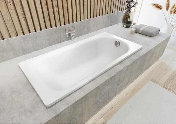 Saniform Plus Einbauwanne 1600x750mm weiß Kaldewei