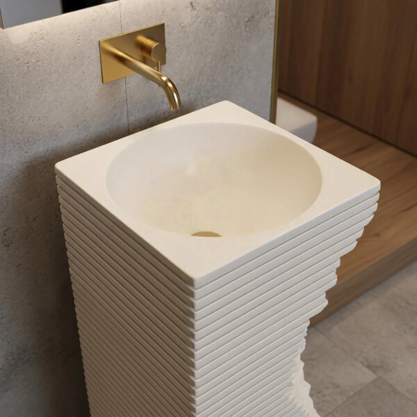 Lavabo monolitico REA Travena Square