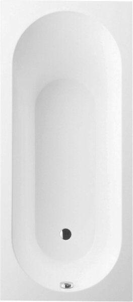 VB Oberon vasca da bagno 1800x800x495mm Solo Rettangolo Bianco Alpino