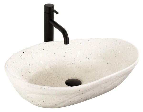 Lavabo da appoggio Rea Emilia Grid