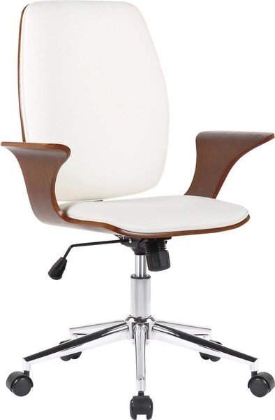 Elegante sedia da ufficio ergonomica - meccanismo reclinabile di alta qualità - Pelle finta o tessuto