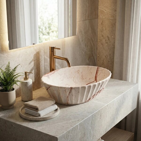 Lavabo da appoggio Rea Samanta Zen