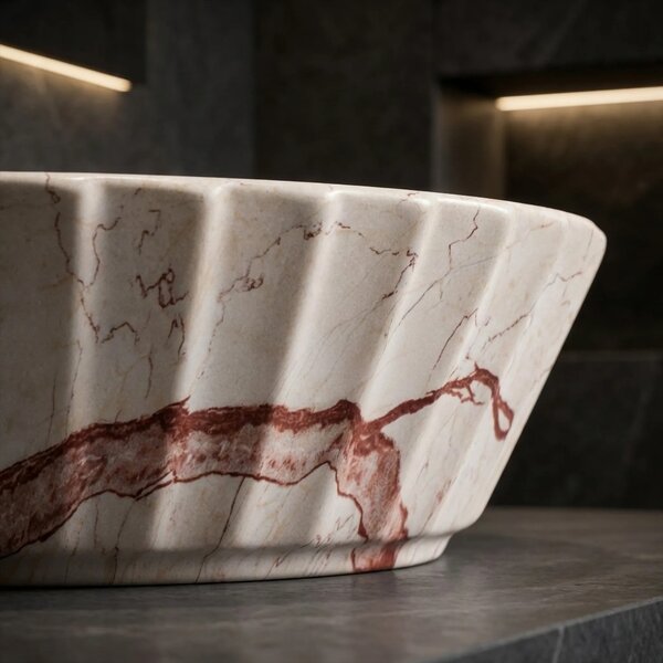 Lavabo da appoggio Rea Samanta Zen