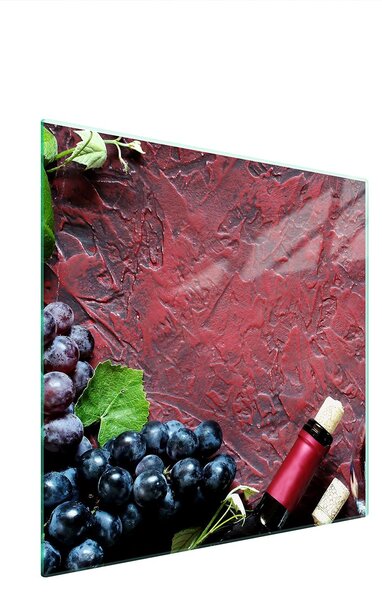 Piatto Di Protezione In Vetro Per Il Cuore 50X52 Vino