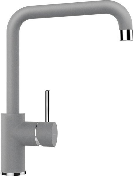 Miscelatore SCHOCK FONOS in CROMA con bocca fissa orientabile / miscelatore monocomando / Cristalite Plus