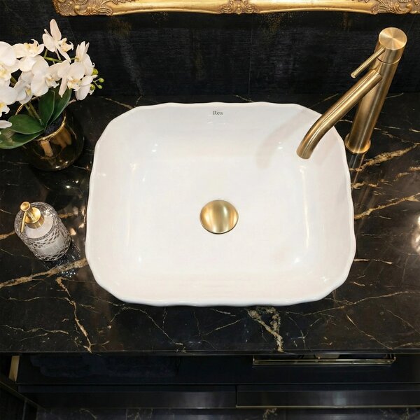 Lavabo da appoggio Rea Atria