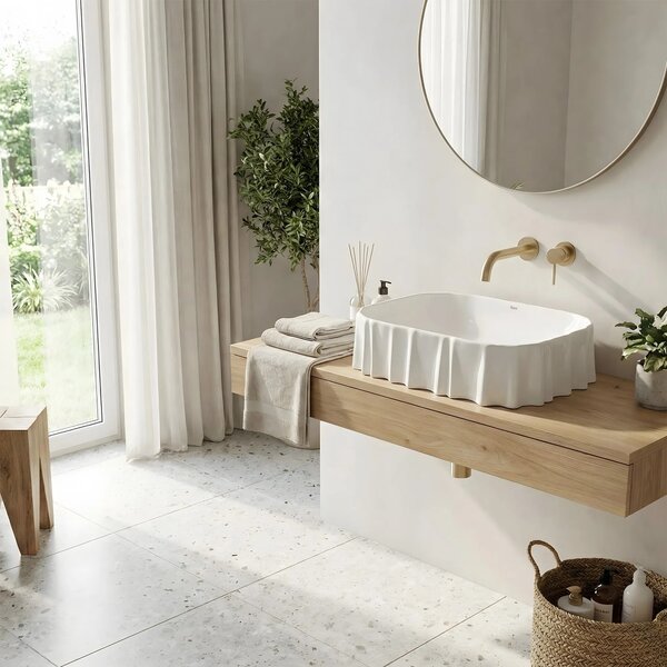 Lavabo da appoggio Rea Atria