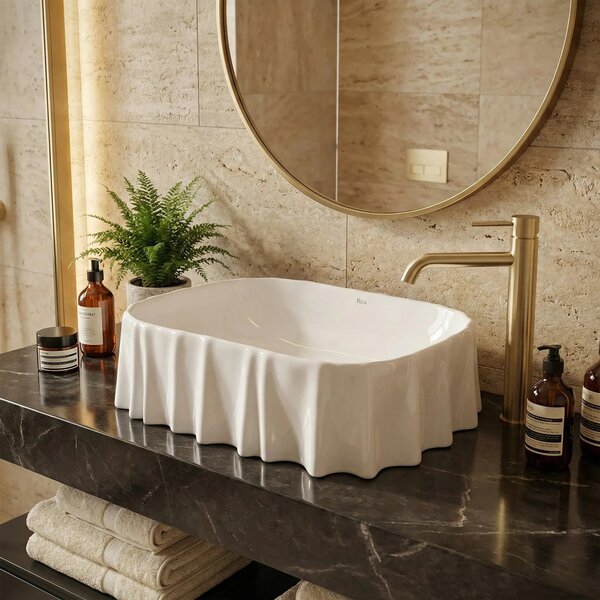 Lavabo da appoggio Rea Atria