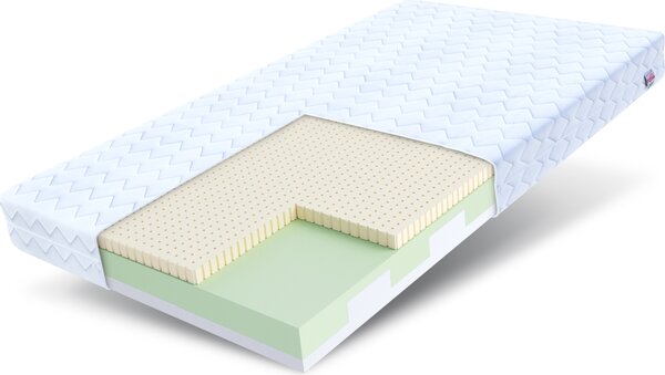 Materasso in schiuma per bambini CORATO 90x200 cm con LATEX 10 cm