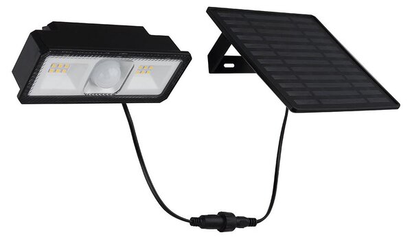 Applique solare a LED, mobile, rilevatore di movimento, H 9 cm