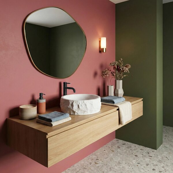 Lavabo da appoggio Rea Alice