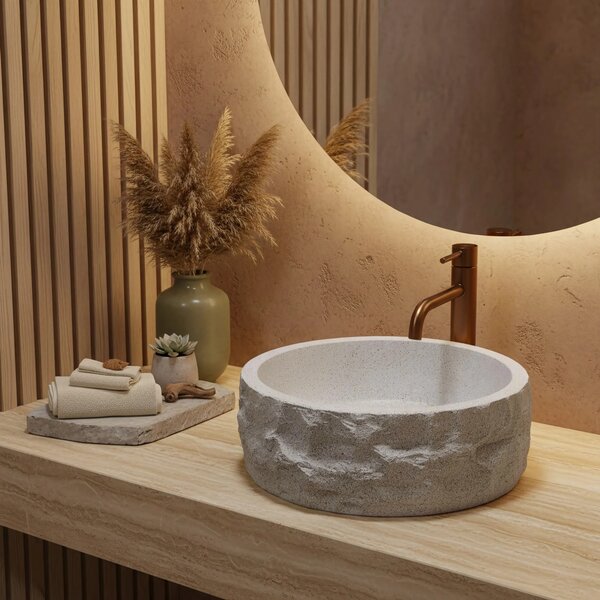 Lavabo da appoggio Rea Alice Moon