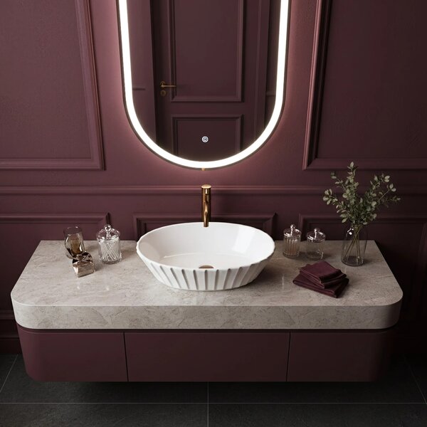 Lavabo da appoggio Rea Samanta