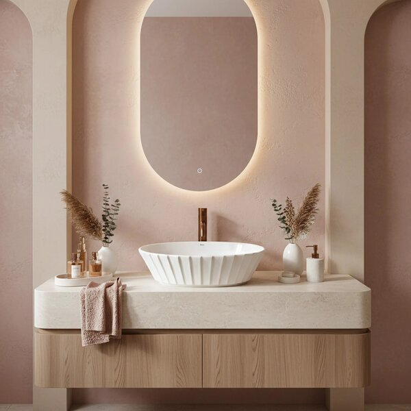 Lavabo da appoggio Rea Samanta