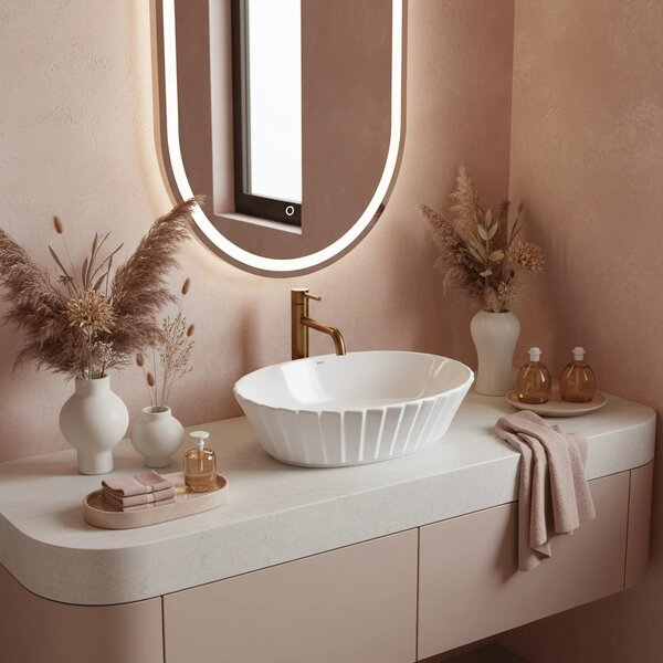 Lavabo da appoggio Rea Samanta