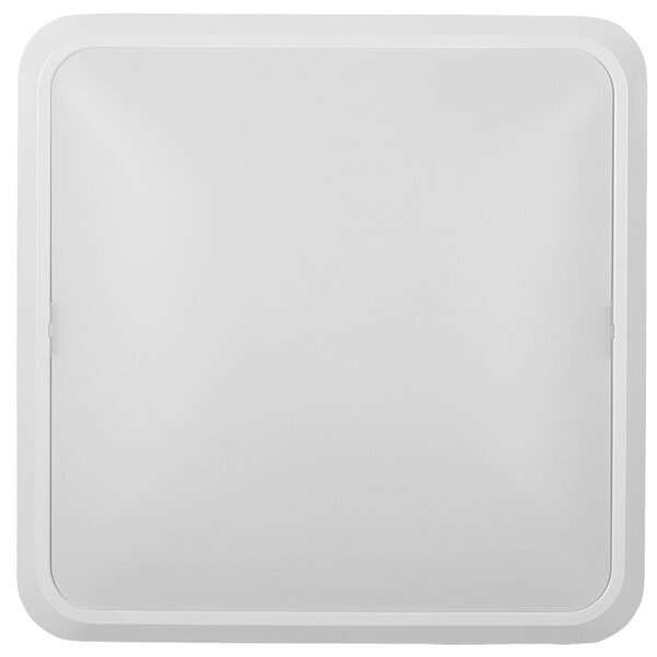 Plafoniera LED 12W 25x25cm con Sensore di Presenza IP20 Colore Bianco Naturale 4.000K