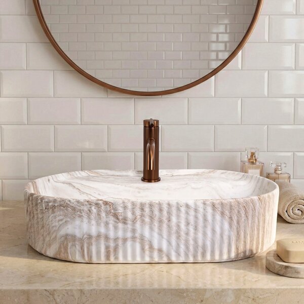 Lavabo da appoggio Rea Marcela 60 Kallisto