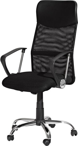Sedia da ufficio PRESIDENT nera K1