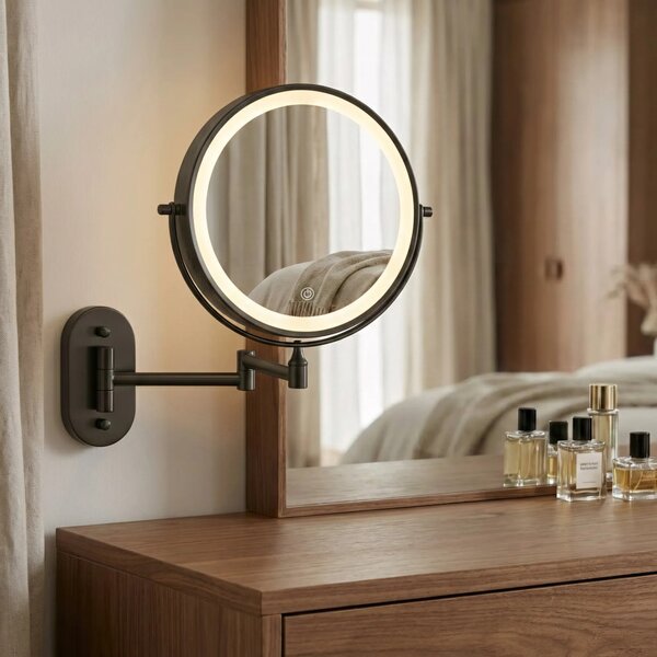 Specchio LED Glow Black