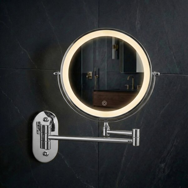 Specchio LED Glow Chrome