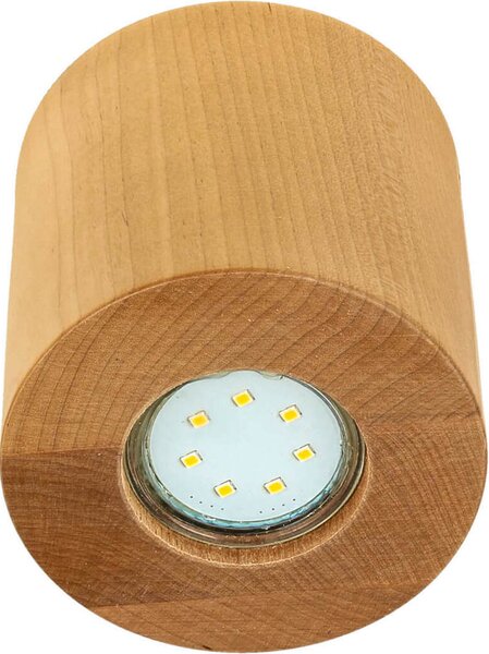 Plafoniera GU10 in legno naturale Plafoniera moderna per cucina