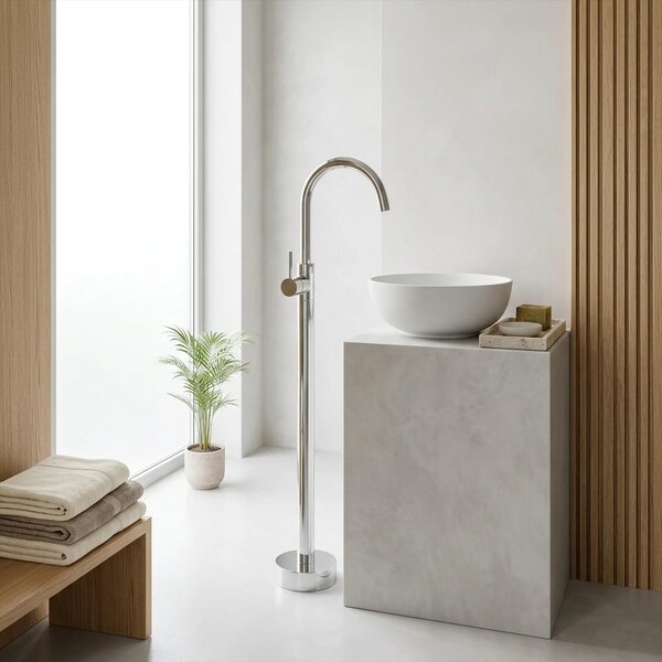 Rubinetto da lavabo Rea Lungo Chrome