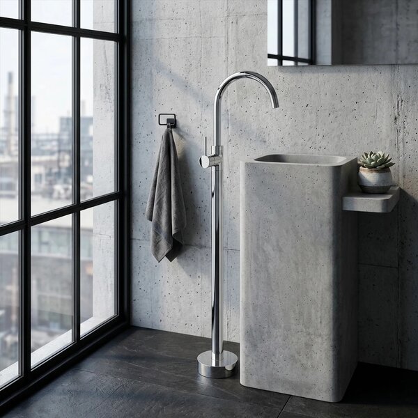 Rubinetto da lavabo Rea Lungo Chrome
