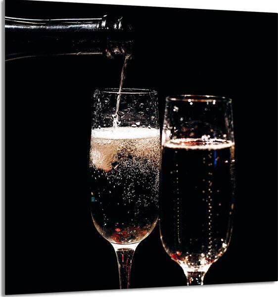 PIATTO IN VETRO PER CUCINA 60x65 Vino