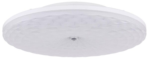 Lampada da soffitto a LED, con telecomando, dimmerabile, regolazione della temperatura di colore (CCT), colore bianco, diametro 48,5 cm