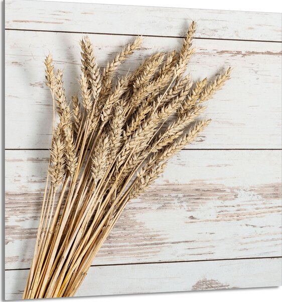 PIATTO IN VETRO PER CUCINA 60x65 legno