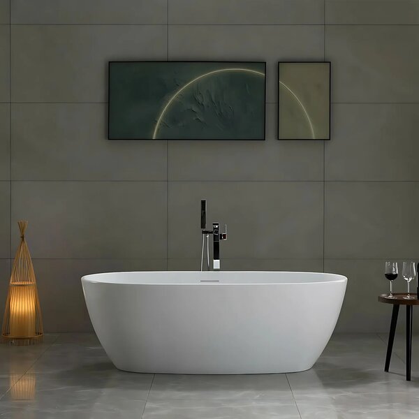 Vasca da bagno freestanding in acrilico ROMA 170