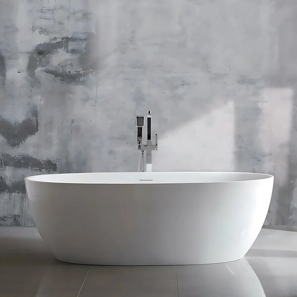 Vasca da bagno freestanding in acrilico ROMA 170