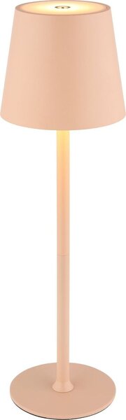 Lampada da tavolo cordless con batteria ricaricabile touch dimmer lampada da tavolo dimmerabile albicocca 58438P