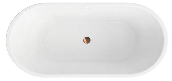 Vasca da bagno freestanding in acrilico Olivia 170