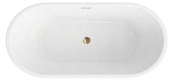Vasca da bagno freestanding in acrilico Olivia 170