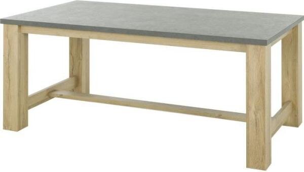 Tavolo da pranzo - Broceliande - Rettangolare - 8 persone - L 192 x P 97 x H 77 cm - Gami