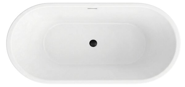 Vasca da bagno freestanding in acrilico Olivia 170