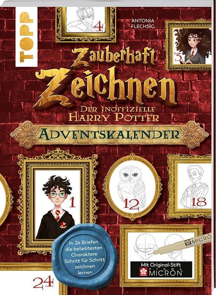 Disegno magico. Il calendario dell'avvento non ufficiale di Harry Potter