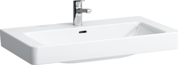 LAUFEN PRO S lavabo à poser, sans trou pour robinet, avec trop-plein, 850x465mm, H8169650001091, H8169650001091