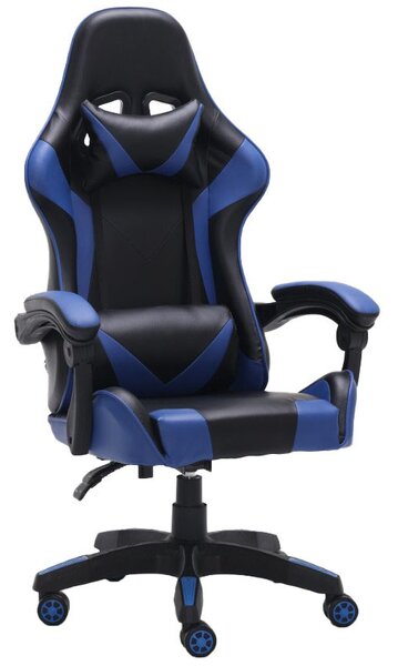 Sedia da gioco LEMBIT - nero / blu