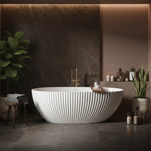 Vasca da bagno freestanding in acrilico Carmen 170