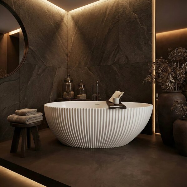 Vasca da bagno freestanding in acrilico Carmen 170