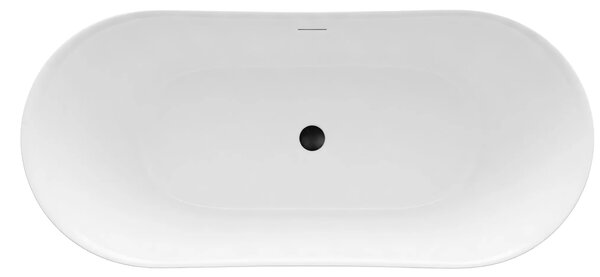 Vasca da bagno freestanding in acrilico Lusso Slim 170