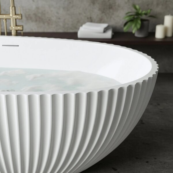Vasca da bagno freestanding in acrilico Carmen 170
