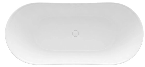 Vasca da bagno freestanding in acrilico Lusso Slim 170