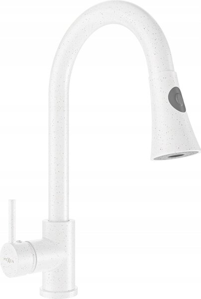 Mexen Elia rubinetto da cucina, bianco maculato - 670101-26
