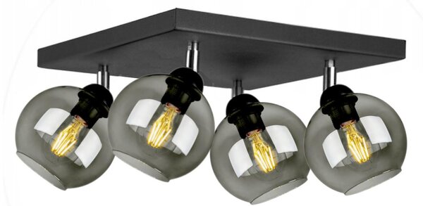 Lampada da soffitto Lampada a sospensione Ball Black Grey White (N100-AG4)