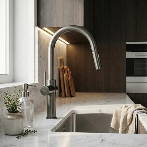Rubinetto da cucina Rea Fresh High Titan